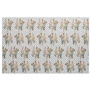 Cairn Terrier dog breed fabric