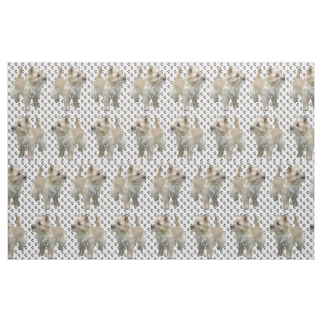 Cairn Terrier dog breed fabric (Yard)
