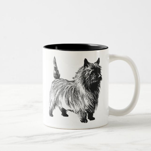 Cairn Terrier Dog Breed Shaggy Pet Mug (Right)