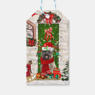 Cairn Terrier Dog Christmas  Gift Tags