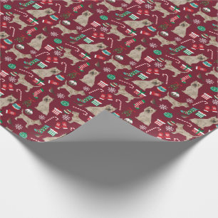 Cairn Terrier Dog Christmas holiday Wrapping Paper