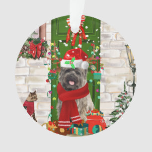 Cairn Terrier Dog Christmas Ornament