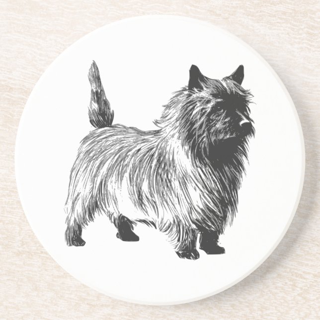 Cairn Terrier Dog Coaster (Front)