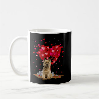 Cairn Terrier Dog Lover Heart Shape Cairn Terrier Coffee Mug