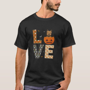 Cairn Terrier Dog Lovers Boys Girls Funny Hallowee T-Shirt