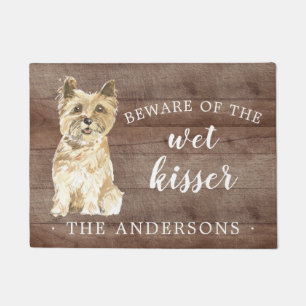 Cairn Terrier Dog Personalised Door Mat