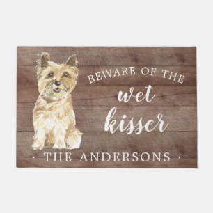 Cairn Terrier Dog Personalised Door Mat