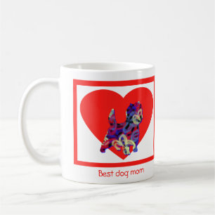 Cairn Terrier Dog Red Valentine’s Day Heart Coffee Mug