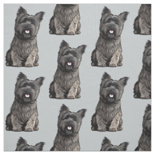 Cairn Terrier Fabric