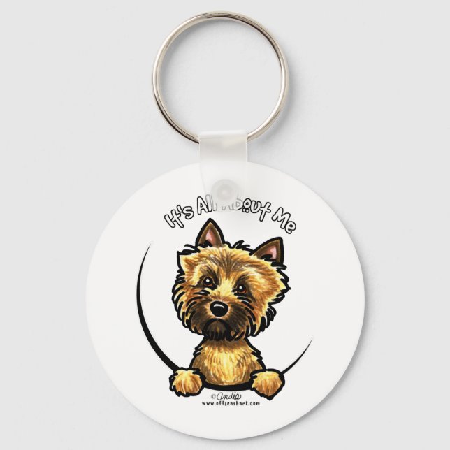 Cairn Terrier Its All About Me Key Ring (Front)