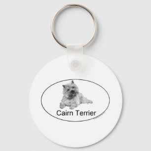 Cairn Terrier Key Ring
