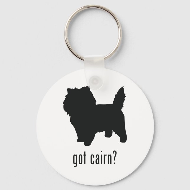 Cairn Terrier Key Ring (Front)