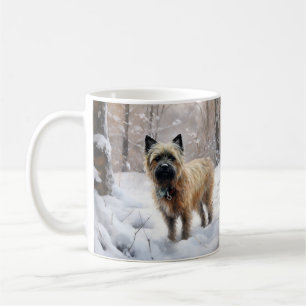 Cairn Terrier Let It Snow Christmas Coffee Mug