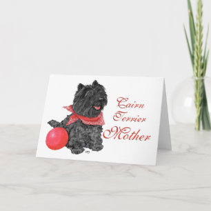 Cairn Terrier Mother's Day Card