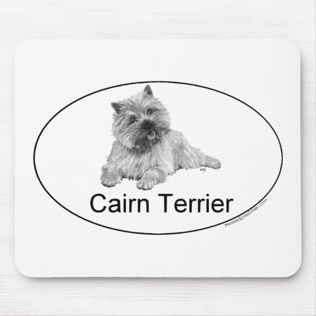 Cairn Terrier Mouse Pad (Front)