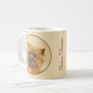Cairn Terrier Painting - Cute Original Dog Art Coffee Mug