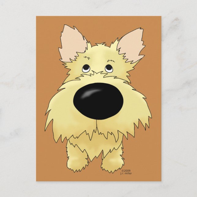 Cairn Terrier Postcard (Front)