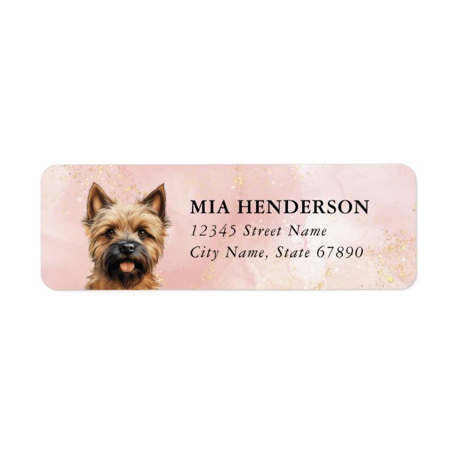 Cairn Terrier Return Address Labels (Front)