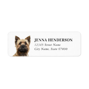 Cairn Terrier Return Address Labels