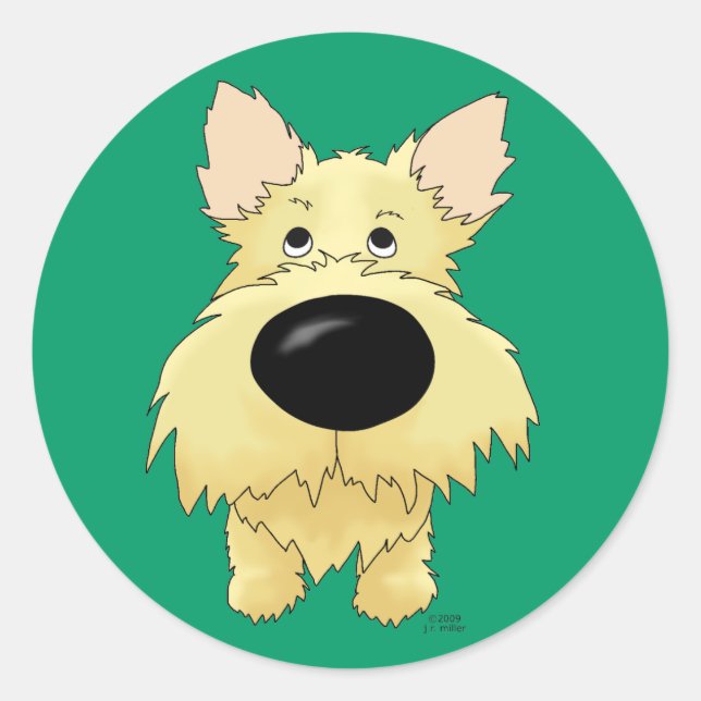 Cairn Terrier Stickers (Front)