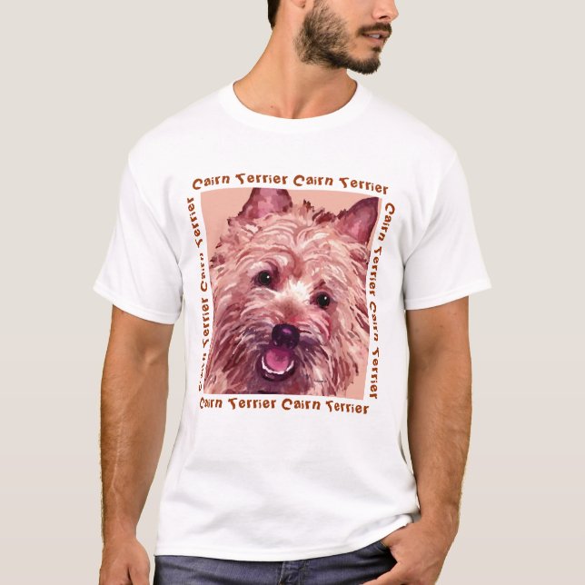 Cairn Terrier T-Shirt "Chubba" (Front)