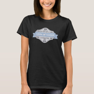 Cairn Terrier T-shirt Life is better Cairn Terrier