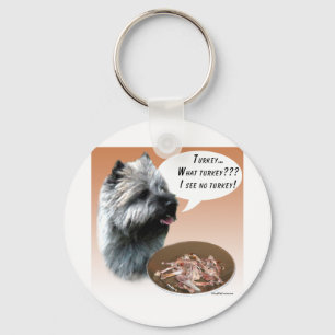 Cairn Terrier Turkey Key Ring