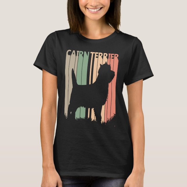 Cairn Terrier  Valentine's Day T-Shirt (Front)