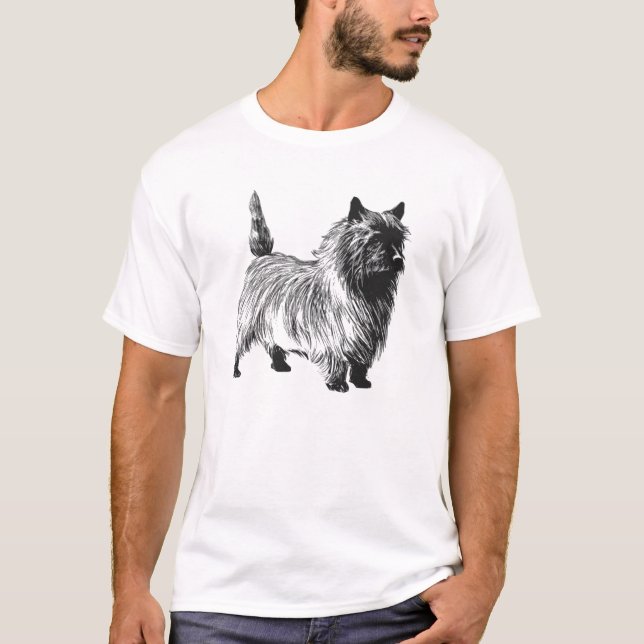 Cairn Terrier - Vintage T-Shirt (Front)