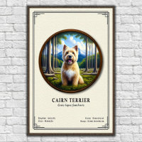 Cairn Terrier Zoology Series