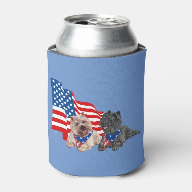 Cairn Terriers Can Cooler (Can Front)