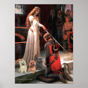 Cairn Terriers (Three) - The Accolade Poster