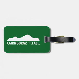 Cairngorms National Park Please Luggage Tag