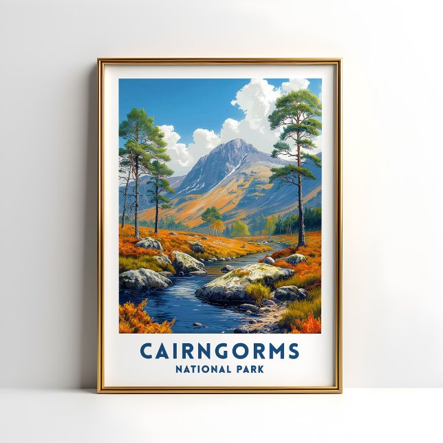 Cairngorms National Park Poster Scotland Wall Art (Creator Uploaded)