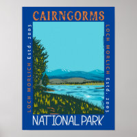 Cairngorms National Park Scotland Distressed