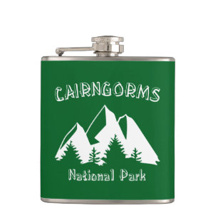 Cairngorms National Park Scotland Hip Flask