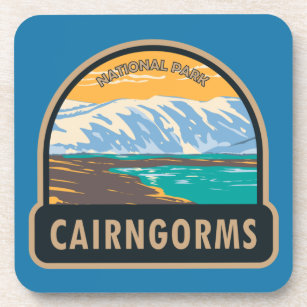 Cairngorms National Park Scotland Loch Etchachan  Coaster