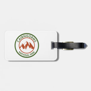 Cairngorms National Park Scotland Luggage Tag