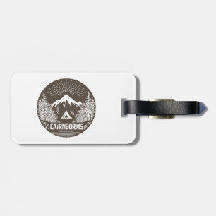 Cairngorms National Park Scotland Luggage Tag