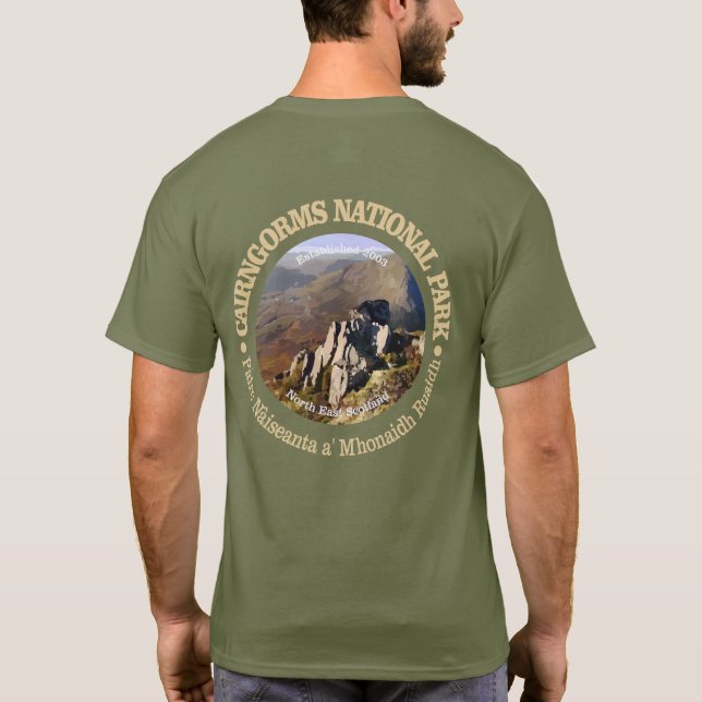Cairngorms National Park T-Shirt (Back)