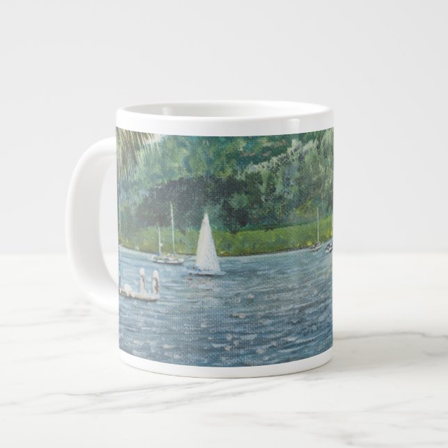 Cairns Australia. 1998 Large Coffee Mug (Front Left)