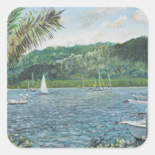 Cairns Australia. 1998 Square Sticker