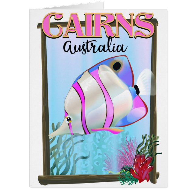 Cairns Australia Holiday poster (Front)