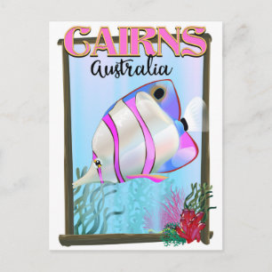Cairns Australia Holiday poster Postcard