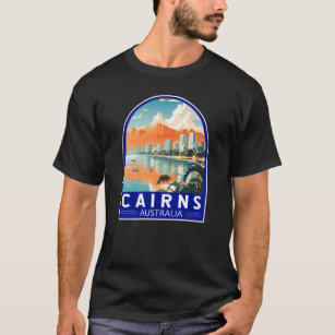 Cairns Australia Travel Art Vintage T-Shirt