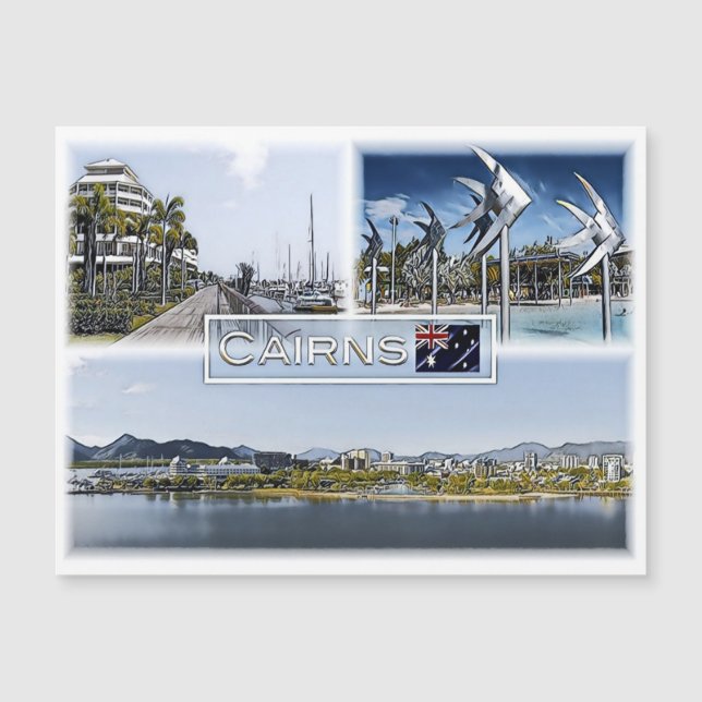 Cairns - Queensland - Australia - Mosaic - (Front)
