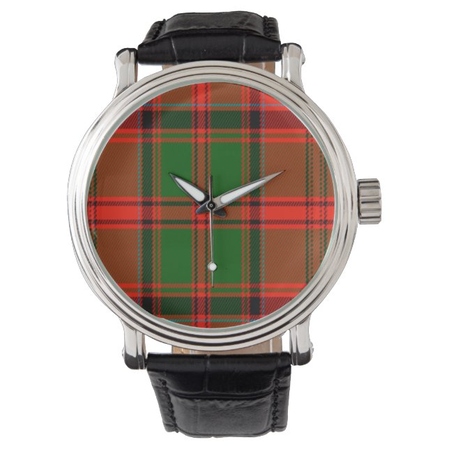 Cairns Scottish Family Tartan Watch (Front)