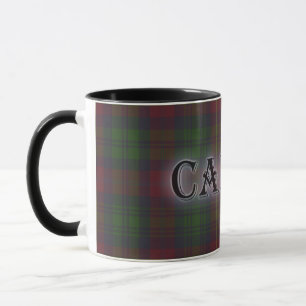 Cairns Tartan with the Last Name Mug