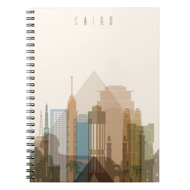 Cairo, Egypt | City Skyline Notebook (Front)