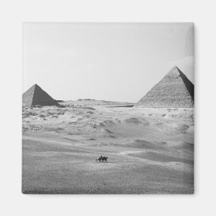 Cairo Egypt, Giza Pyramids Magnet